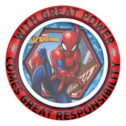 Producto - Plato Playo Spiderman