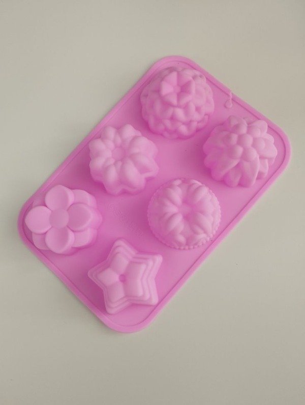 Producto - Molde Flores medianas x6