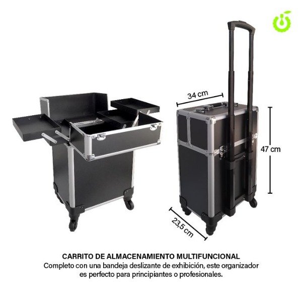 Producto - Valija Cherimoya con ruedas