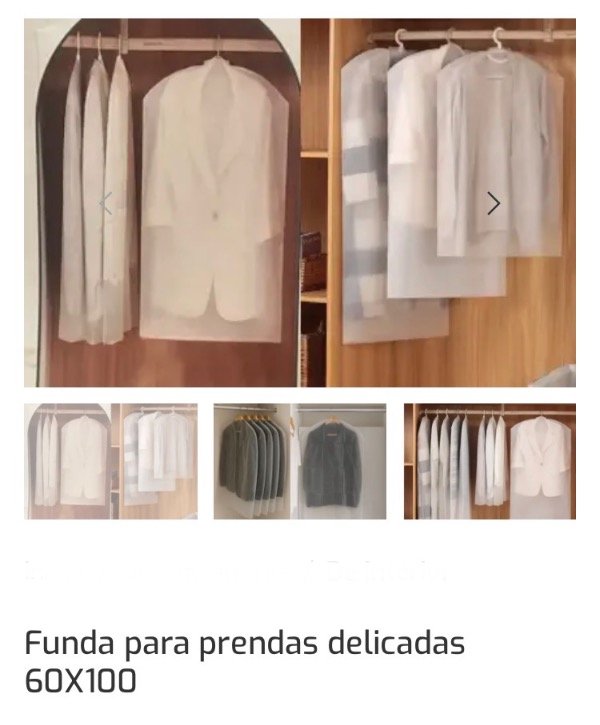 Producto - Funda para prendas delicadas 60 x 100