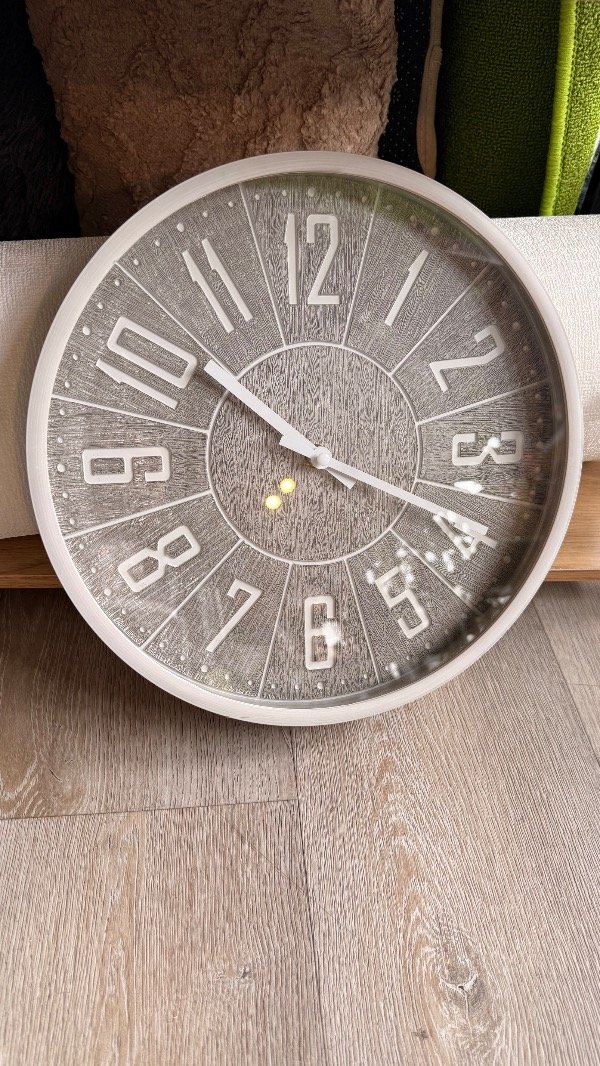 Producto - Reloj 30 cm Gris/blanco