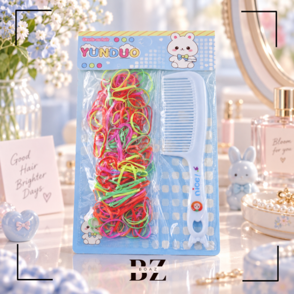 Producto - TERMINAL TRENZA Y PEINE X CARD COLOR SURTIDO - 2142-4 - 1