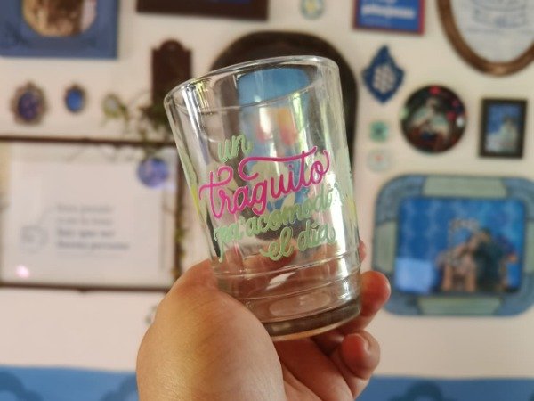 Producto - vasito TRAGUITO PA'ACOMODAR EL DÍA