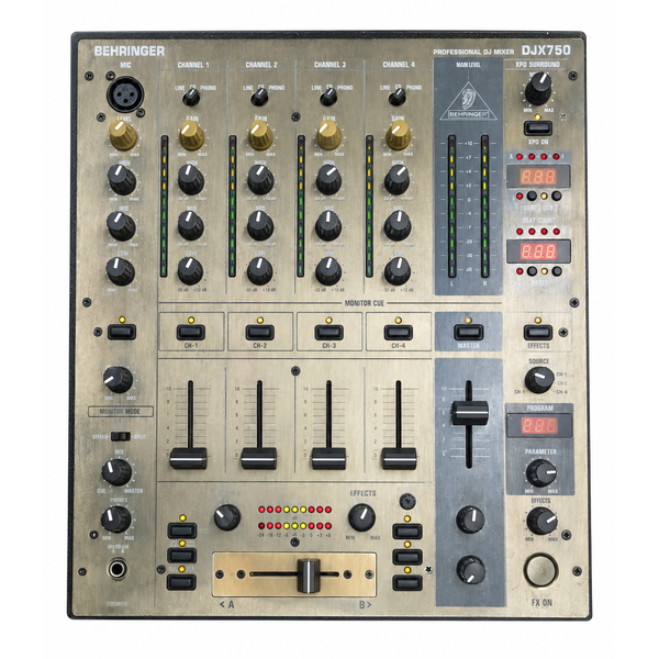 Producto - CONSOLA MEZCLADORA BEHRINGER DJX750 - 0