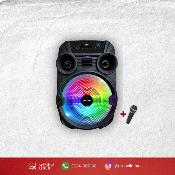 Producto - Parlante Portatil 910 8" c/mic
