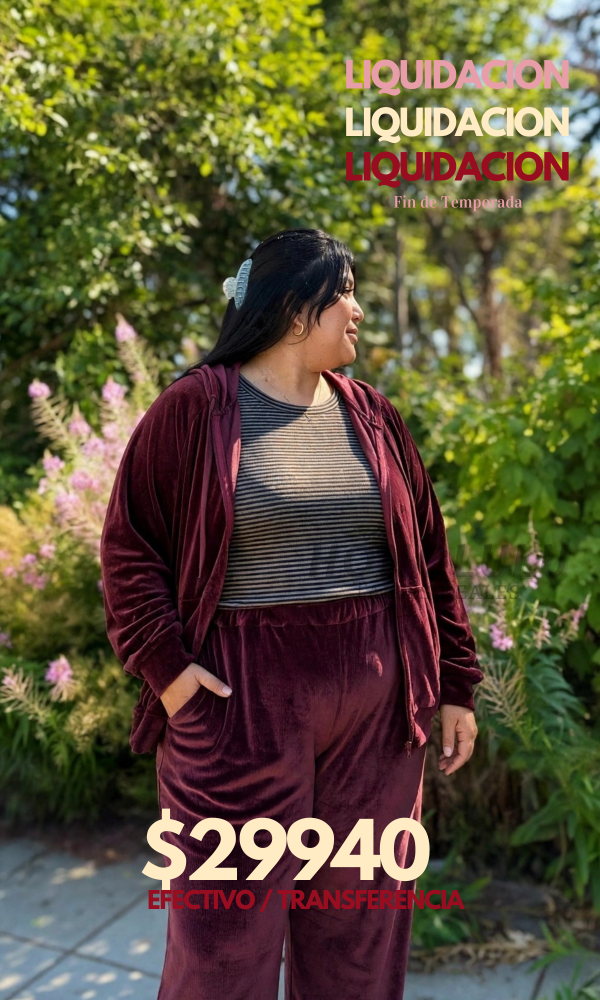 Producto - ULTIMA! Campera Dapnhe de Plush Bordo - 0