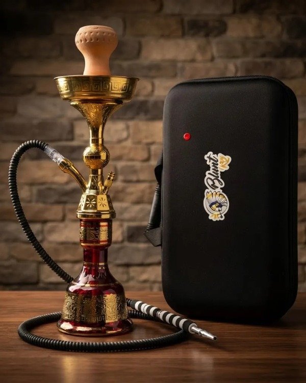 Producto - Narguile Shisha- Pipa De Agua-50cm con estuche - 0