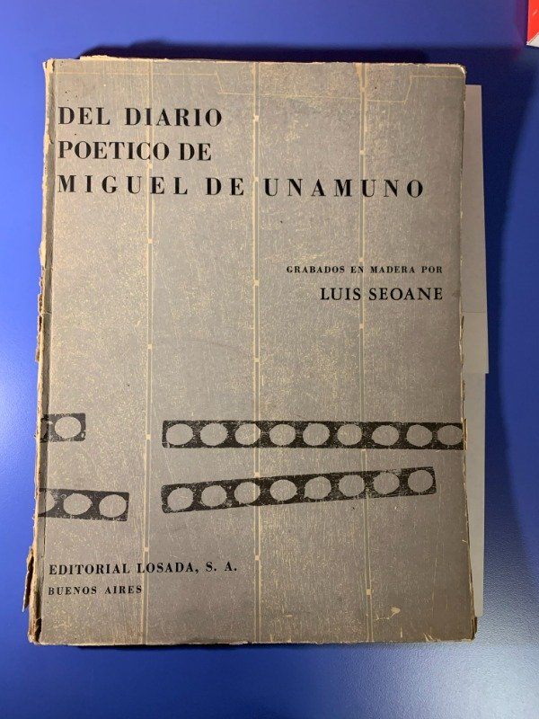 Producto - Del Diario Poético de Miguel de Unamuno. Xilografías de Luis Seoane (La Teatral)