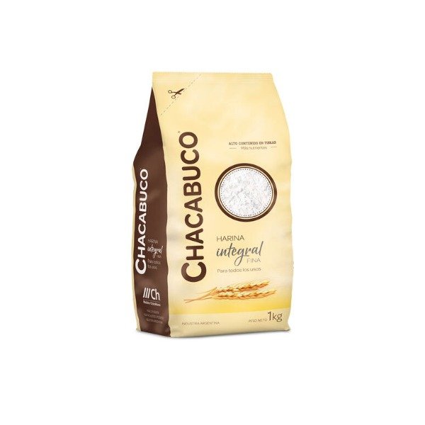 Producto - Harina Integral Fina x 1kg CHACABUCO