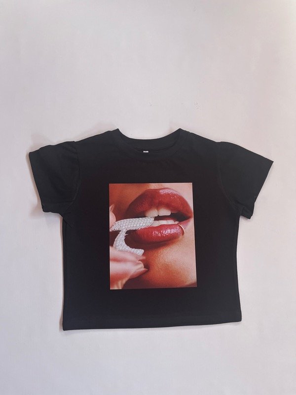Producto - Baby tee triple t lips