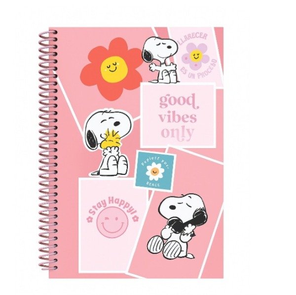 Producto - Cuaderno A5 snopy hojas rayadas
