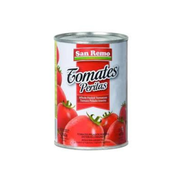 Producto - Tomates Peritas Enteros Pelados San Remo - 400g
