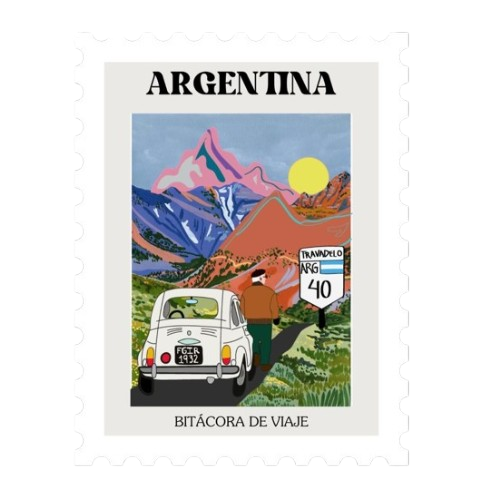 Producto - Argentina estampita