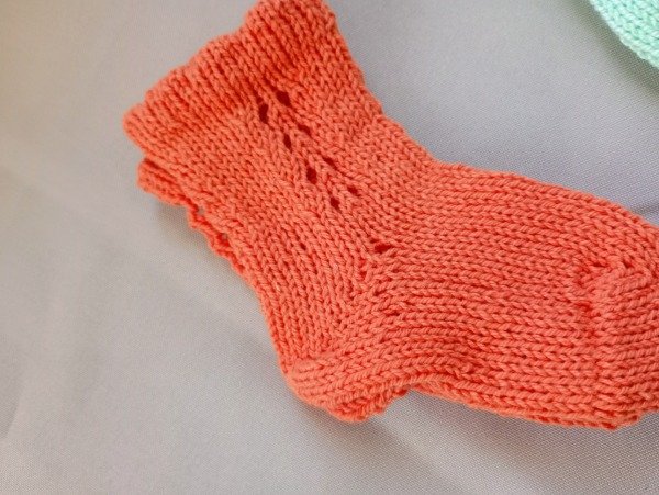 Producto - Medias tejidas de verano para bebé. 0 - 3 meses