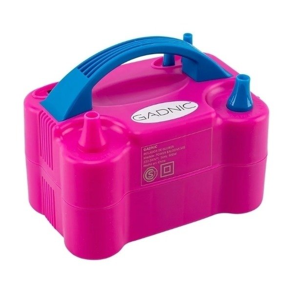 Producto - INFLADOR DE GLOBOS ELECTRICO GADNIC DOBLE BOQUILLA 220V INFLAGLO4