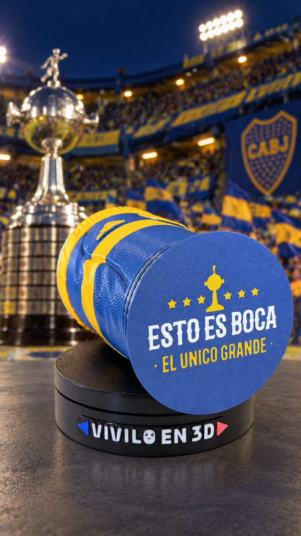 Producto - VASO CHOPP 500ML BOCA JUNIORS CAMPEON DE AMERICA - 2
