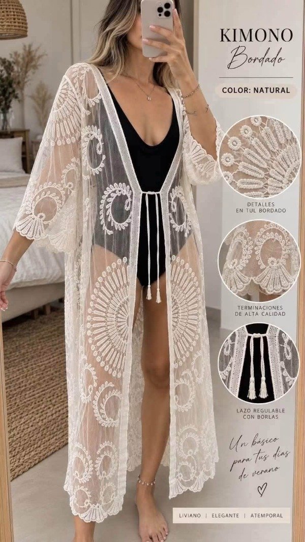 Producto - LINEA MARIA Kimono art Jennifer - 1