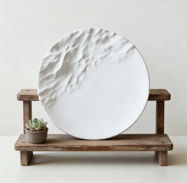 Producto - Molde plato-bandeja redondo relieve