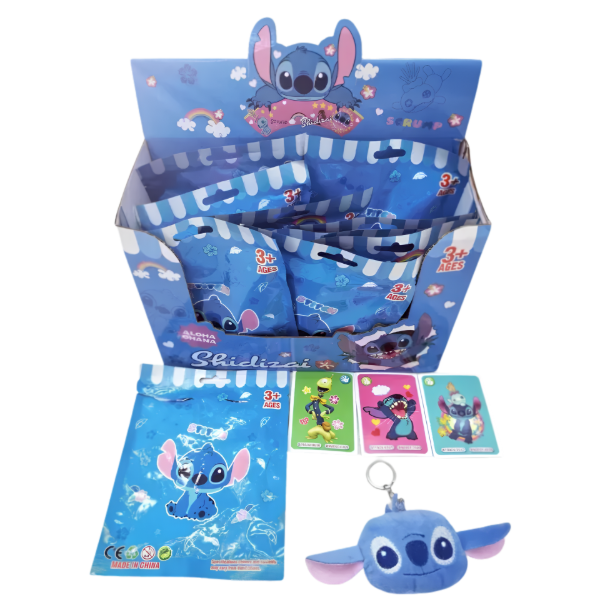 Producto - Sobre Sorpresa Llavero Peluche STITCH x1u.