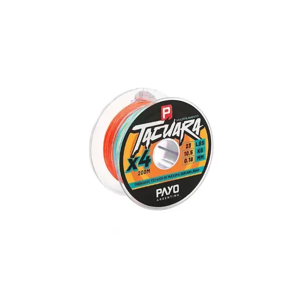 Producto - PAYO MULTIFILAMENTO TACUARA 200M X4 0.25MM