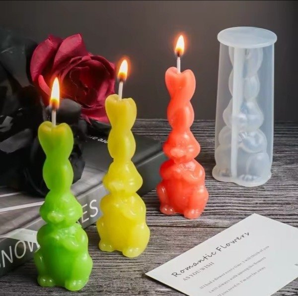 Producto - Molde silicona conejito orejas trenzadas - 2