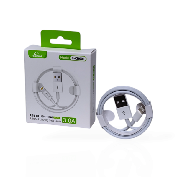 Producto - CABLE FETUZZ USB A LIGHTNING 1M 3.0A (F-CB001)