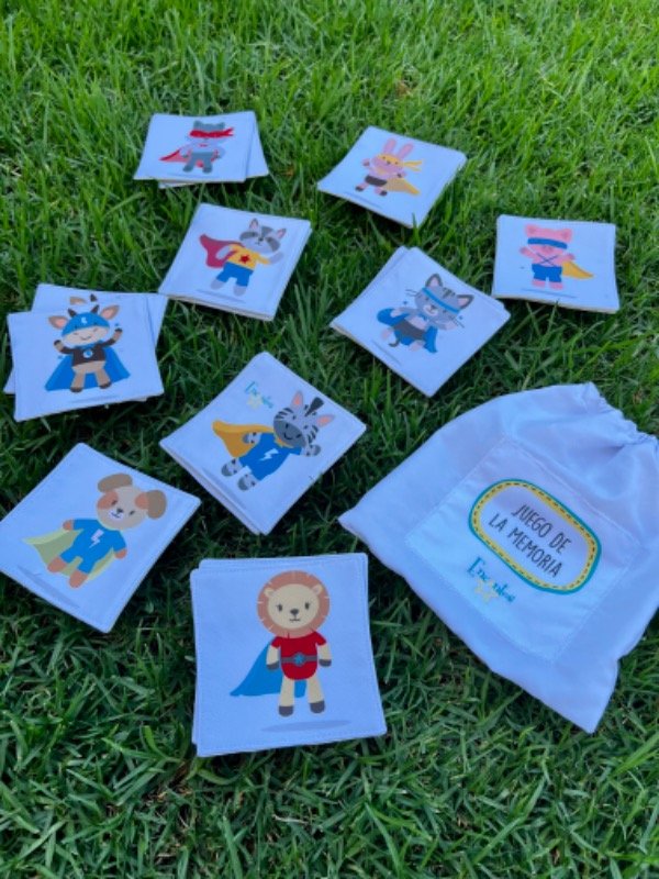 Producto - Memotest súperheroes