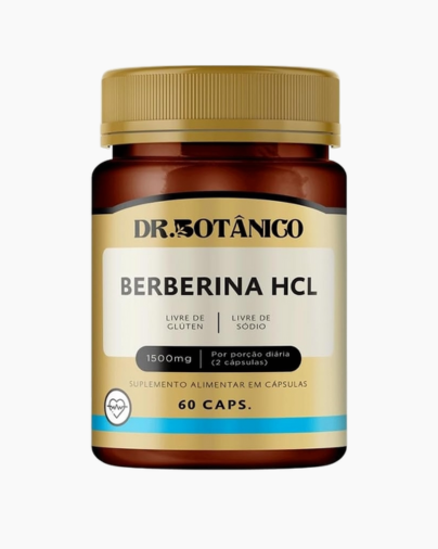 Producto - BERBERINA HCL 1.500MG 60 CAPSULAS DR. BOTANICO