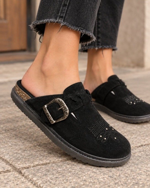 Producto - Zueco Sol negro 330