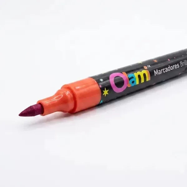 Producto - Marcadores Doble Punta Glitter Olami x24/48 (2 colores x marcador) - 2