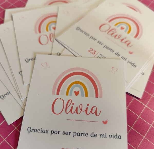 Producto - Tarjetas por Hoja, para evento y cualquier ocasion. (Plancha A4) - 12