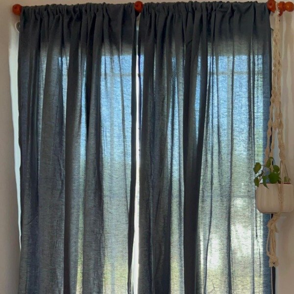 Producto - CORTINA AMBIENTE GRIS PETRÓLEO