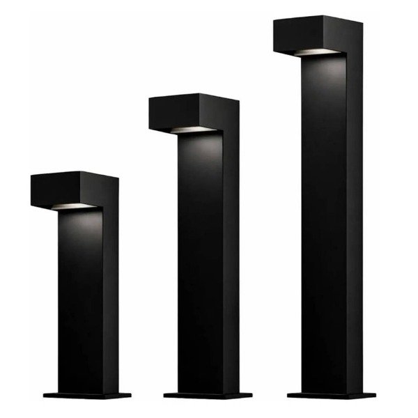 Producto - Farola De Piso Led 80cm Para Exterior Negro