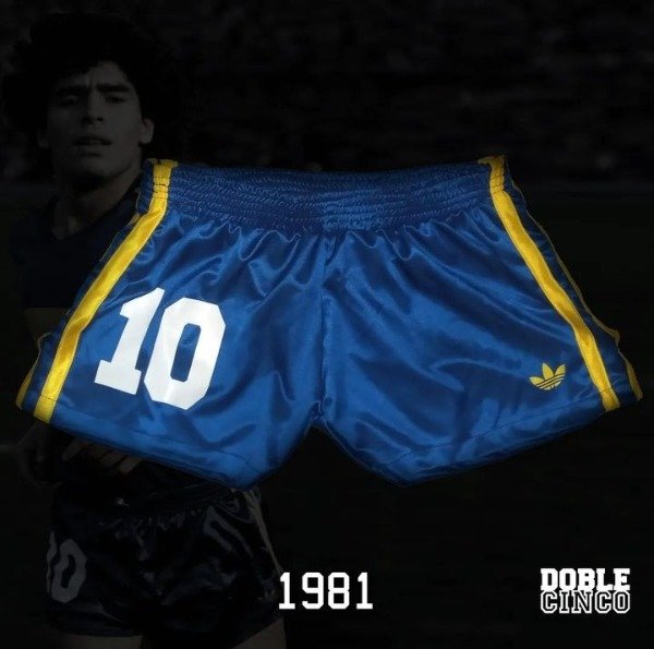 Producto - Short Boca 1981 Diego