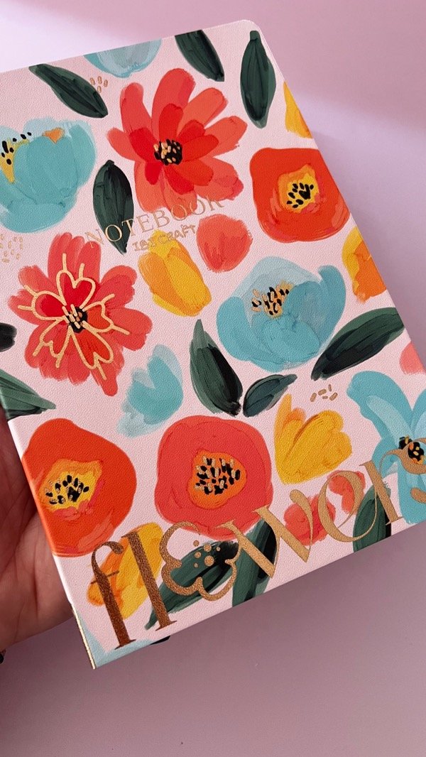 Producto - Cuaderno FLOWERS