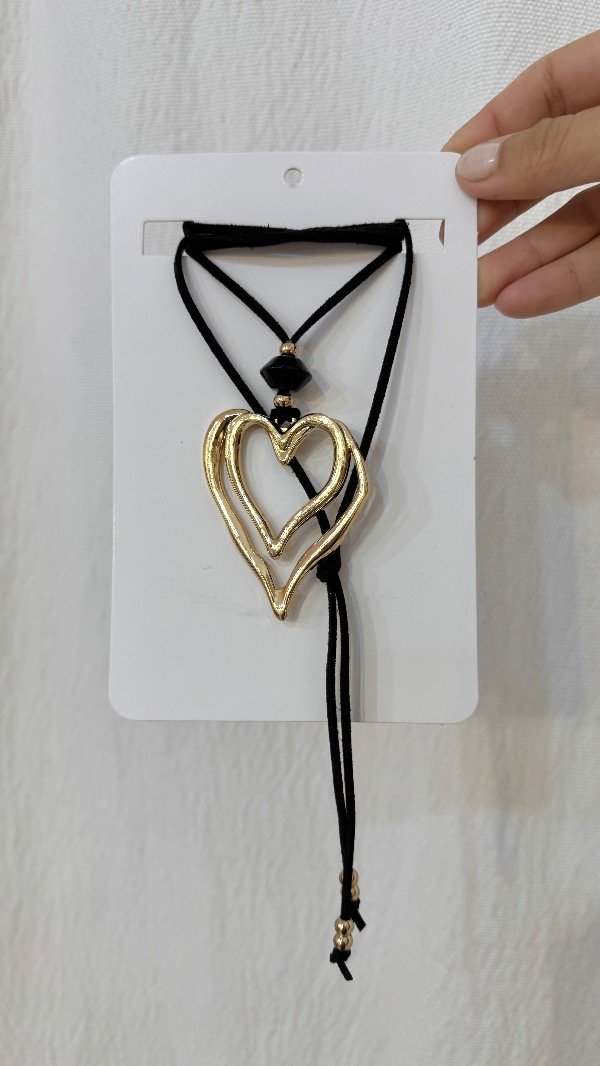 Producto - Collar cordón acrilic Love