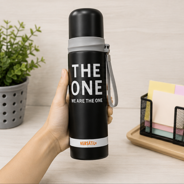 Producto - Termo We Are The One Negro 500cc Acero Inoxidable