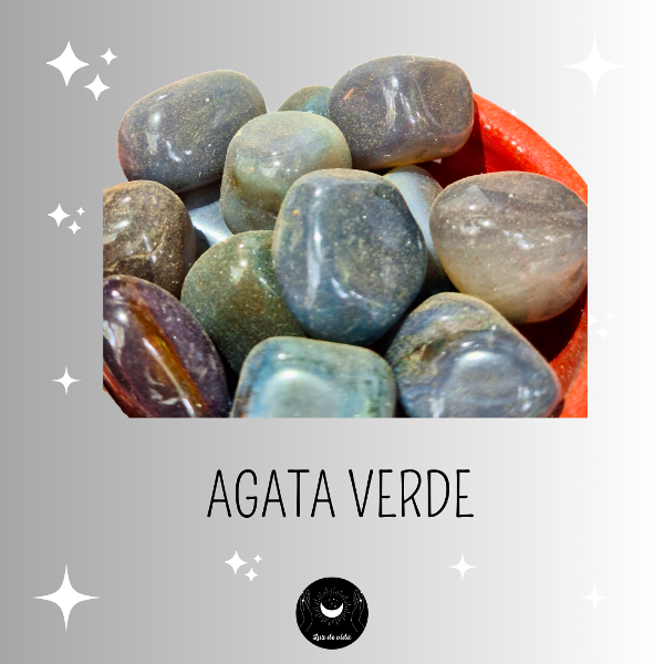 Producto - Agata Verde Rolada Mediana