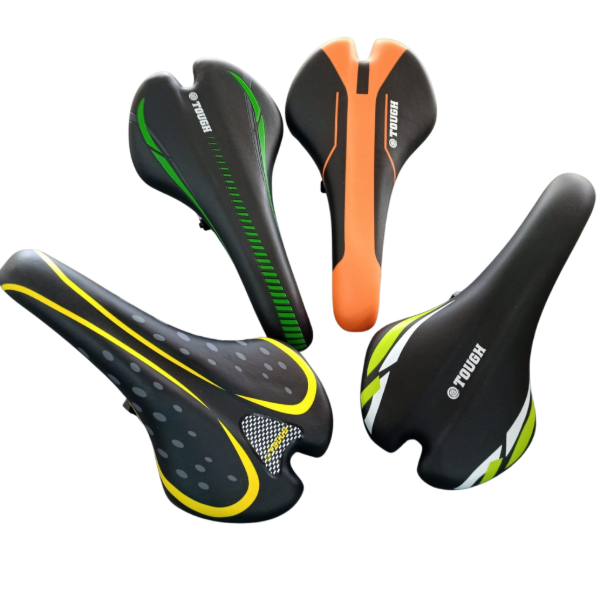 Producto - ASIENTO TOUGH TT NEGRO CON RANURA COLORES