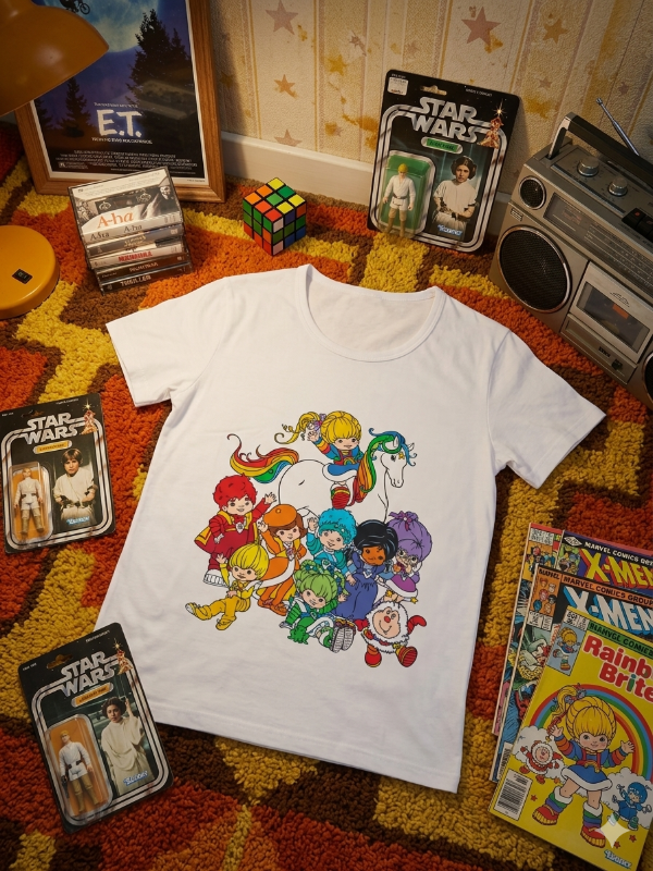 Producto - Remera Mujer Rainbow y Amigos