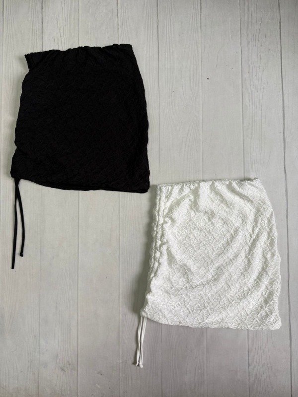 Producto - [4860] Pollera c/frunce ''Tramado''