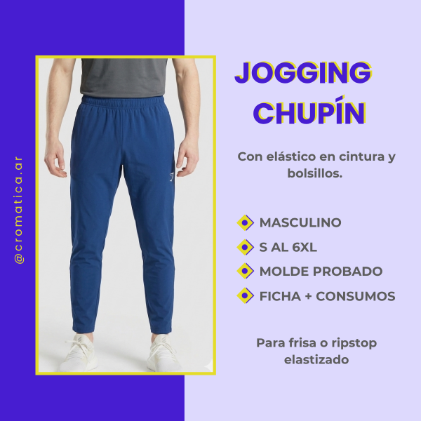 Producto - Molde Jogging chupín + Fichas
