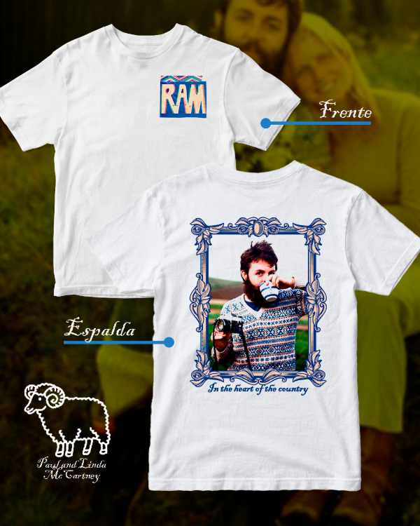 Producto - PAUL McCARTNEY - RAM (Frente y espalda)