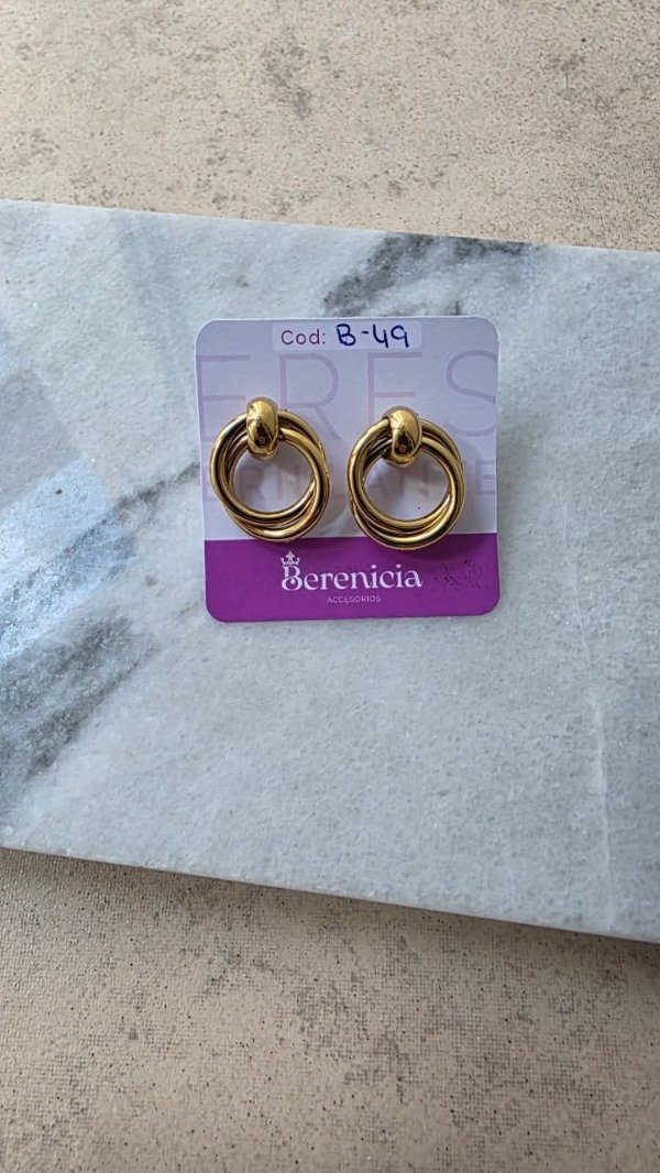 Producto - Aros Priscila Dorados