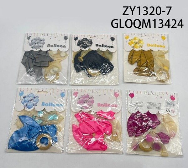 Producto - GLOBOSX10 PCS ZY13207 GLOQM13424