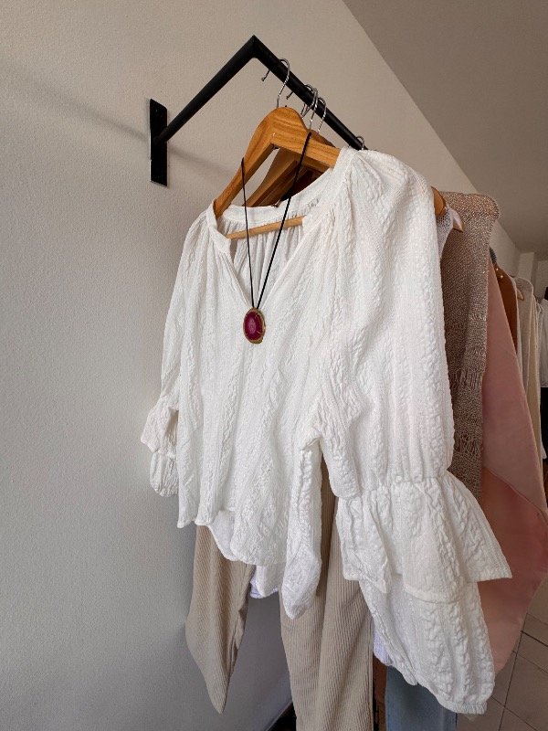 Producto - Colgante de piedra y bronce