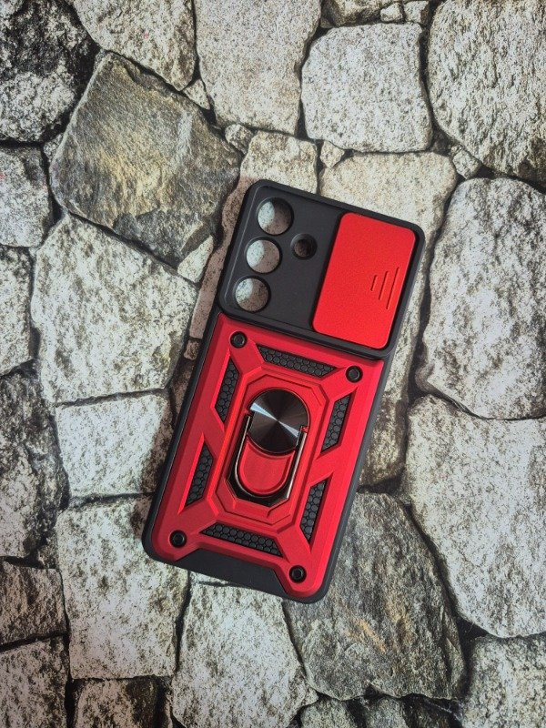 Producto - Funda rígida armor Samsung S25 FE roja