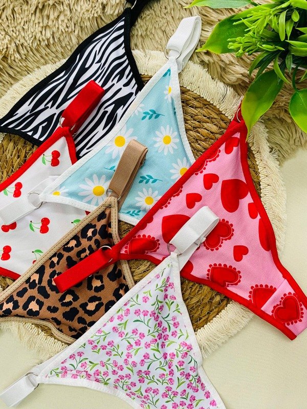 Producto - Colales regulables lycra estampadas, Tira ancha