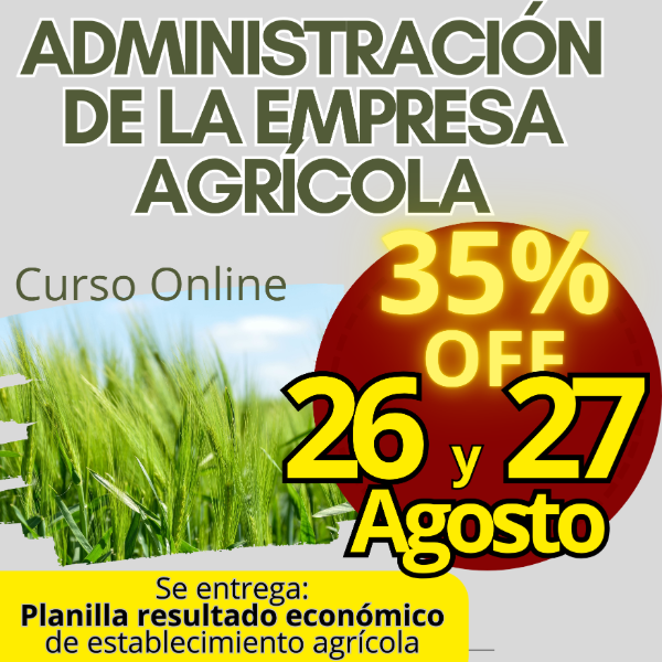 Producto - Curso Online Administración de la empresa agrícola