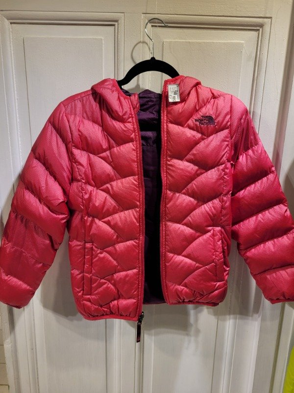 Producto - Campera THE NORTH FACE reversible de pluma 550 Talle 10/12 años - PRECIO: 130X